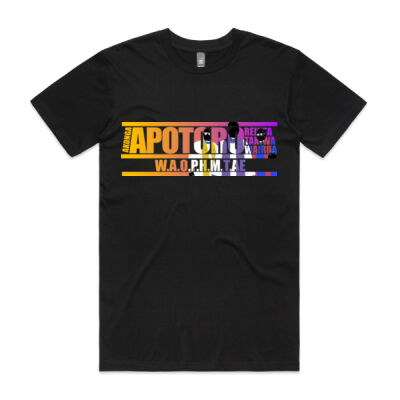 APOTORO Tee, Whetu Marama on sleeve Thumbnail