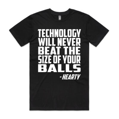 HEARTY Quote - TECHNOLOGY - White Lettering Thumbnail